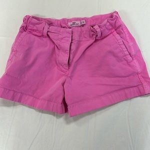Vineyard Vines - girls pink shorts size 14